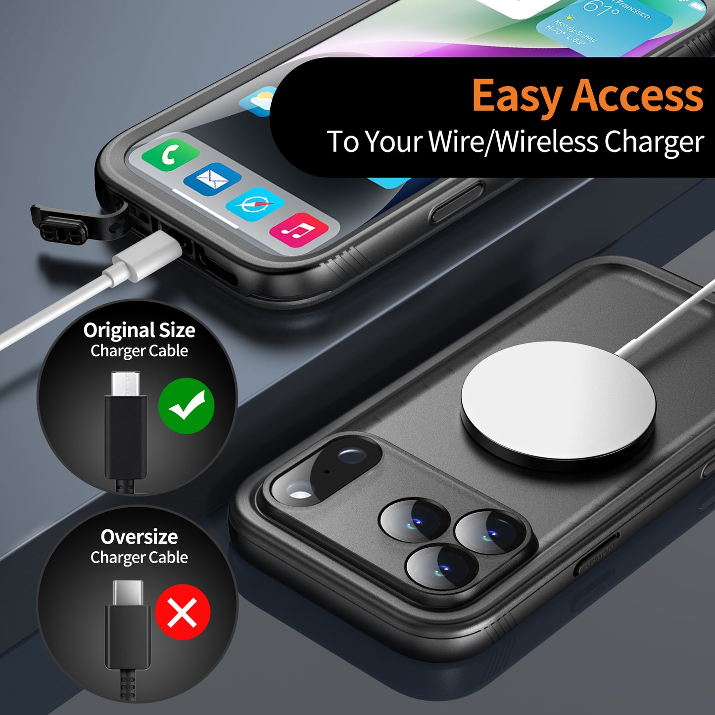Waterproof Case for iPhone 17 Series