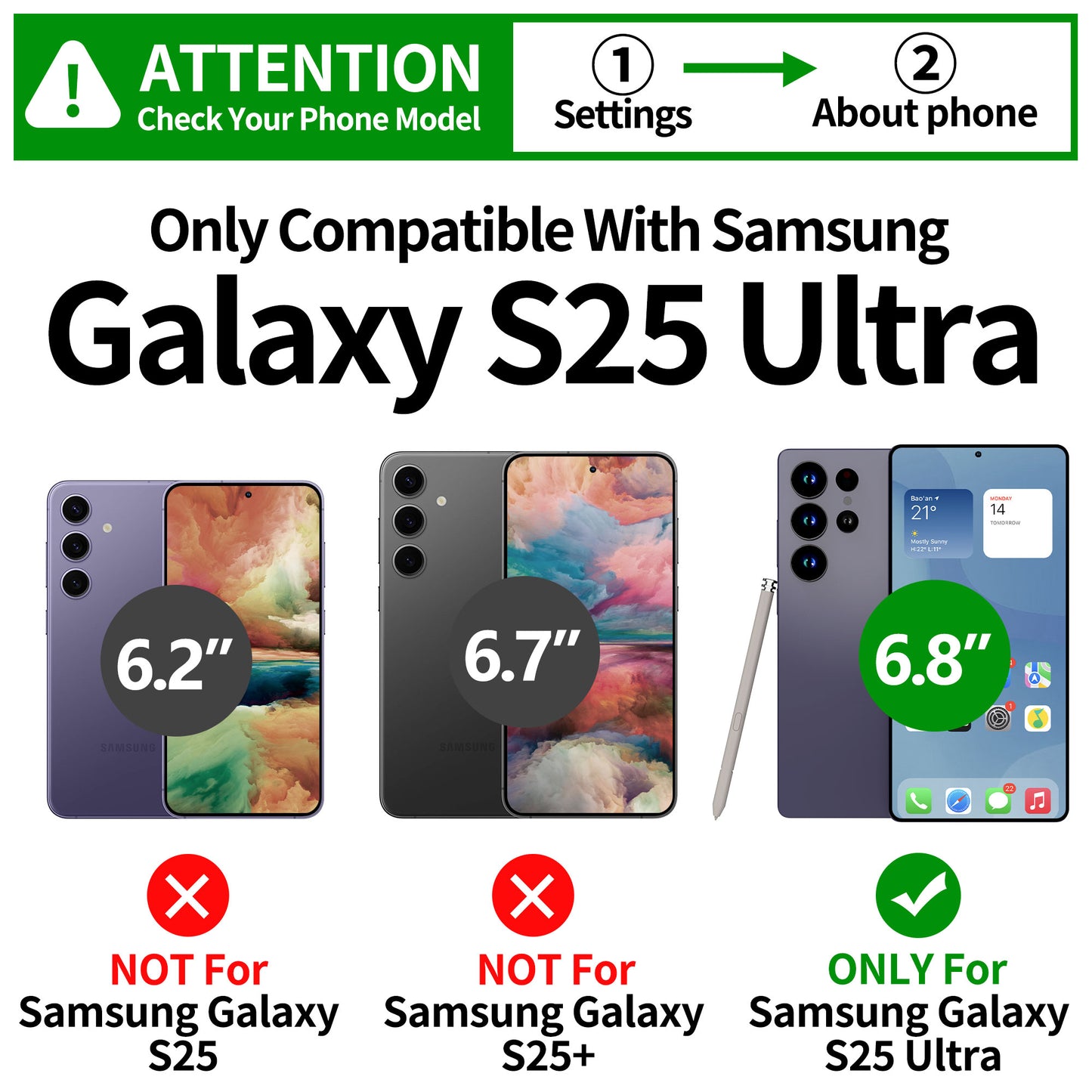 Waterproof Case - Samsung Galaxy S25 Ultra