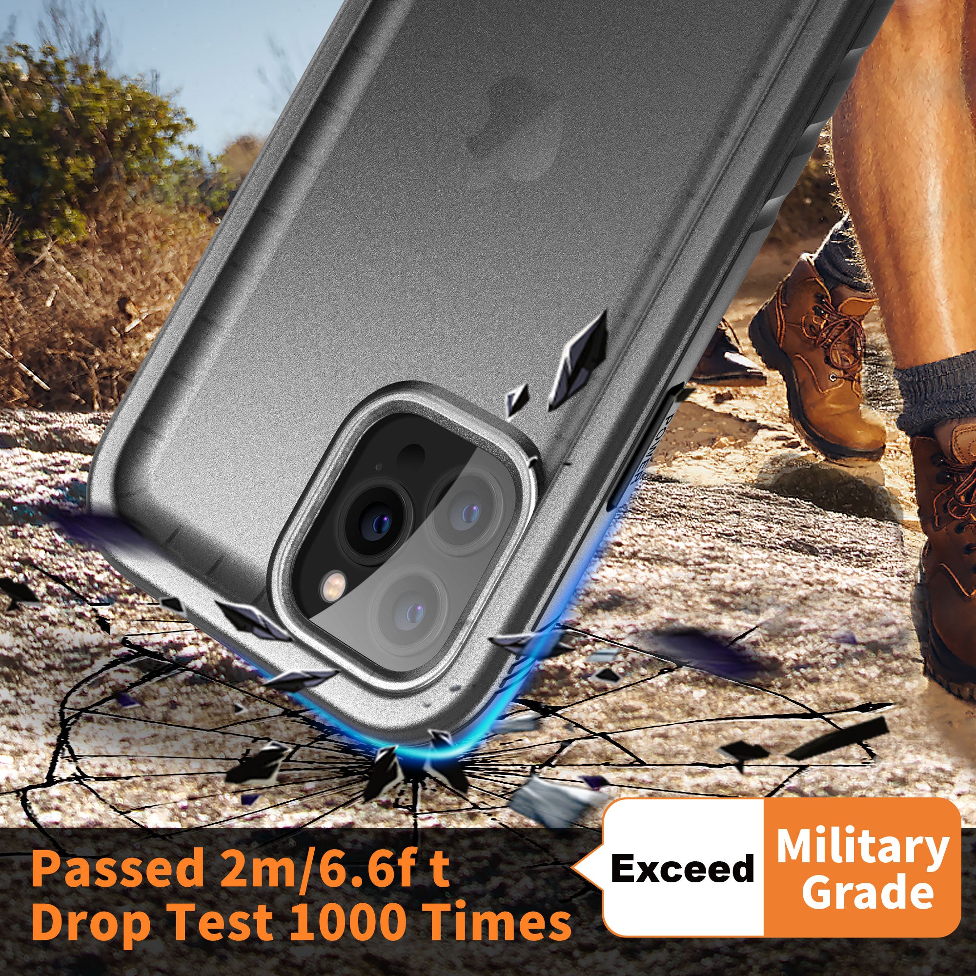 Supporto Bici Per IPhone 12 Pro Max – Custodia Impermeabile IP68 E Attacco In Alluminio Per Manubri Da 19 A 35 Mm