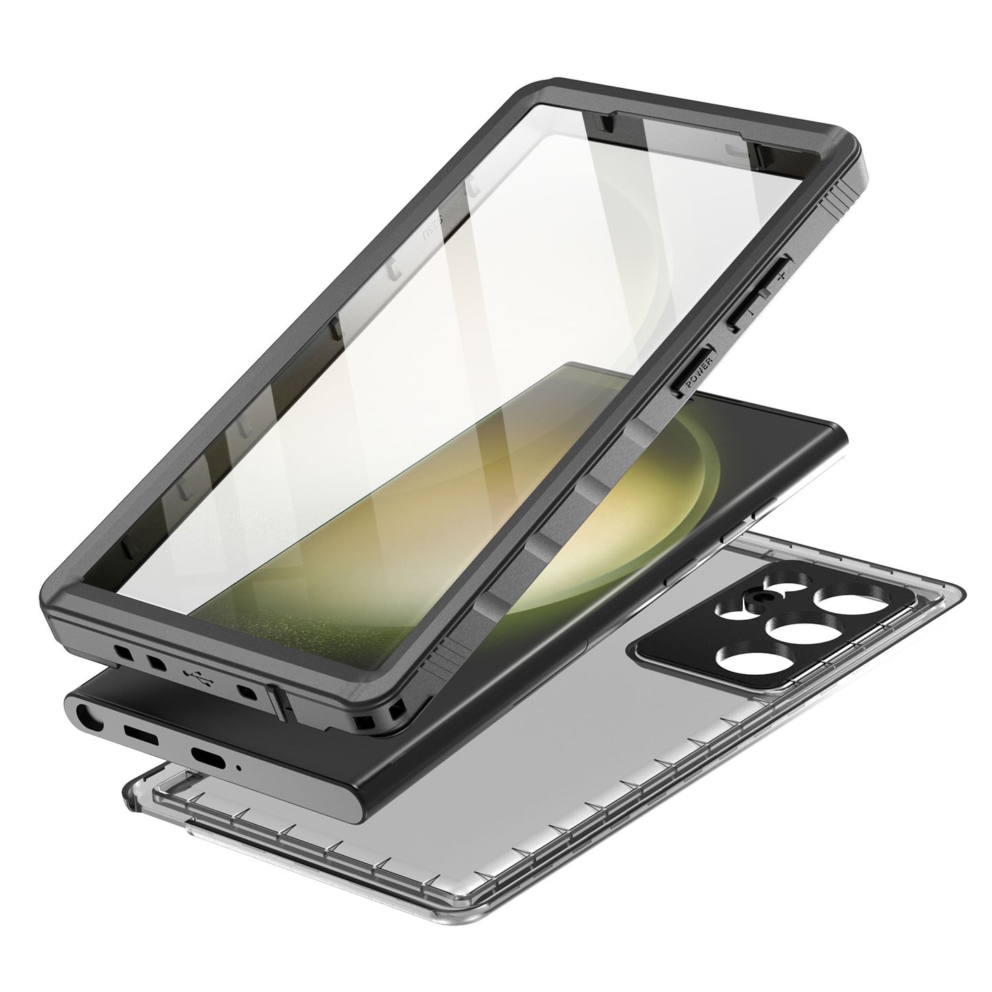 Waterproof Case for Samsung Galaxy S23 Ultra