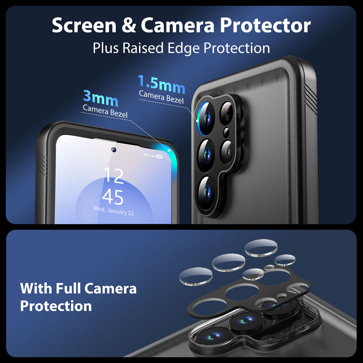 Waterproof Case for Samsung Galaxy S26 Ultra