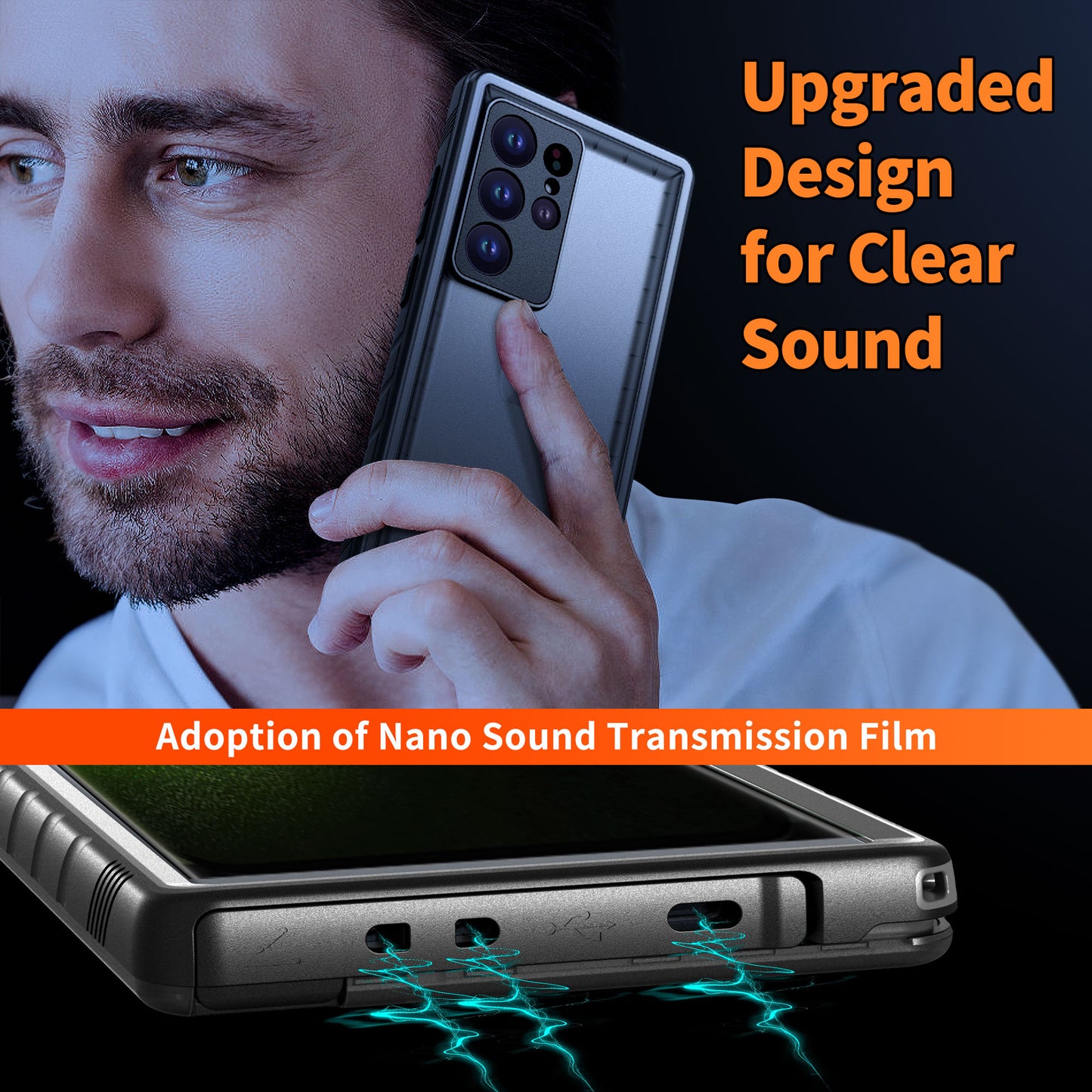 Waterproof Case for Samsung Galaxy S24 Ultra