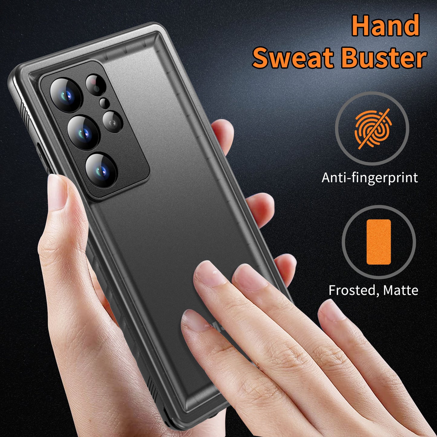 Waterproof Case for Samsung Galaxy S24 Ultra